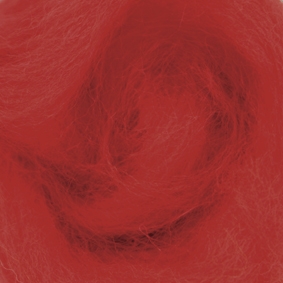 純色美麗諾羊毛-紅