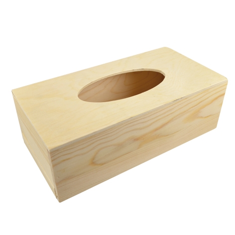 松木面紙盒 玩9創意 Diy材料專賣店
